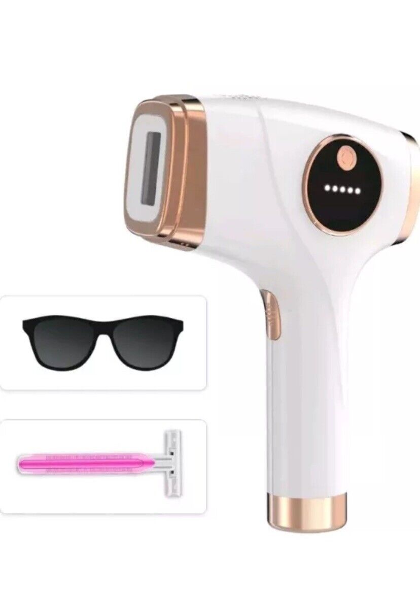 IPL Hair Removal Device 5 Energy Levels, Men Women Facial Legs Arms Bikini Line