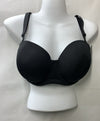 Size 38DDD Red Carpet Full Figure Underwire Strapless Bra 854119 Black