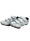 TOMMASO Womens White Pista 100 Cycling/Spin Shoes with Clips Size 8 Sneaker