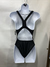 Women's Speedo Pro LT Supro A Swimsuit Size 6/32 One Piece Black 88191481001