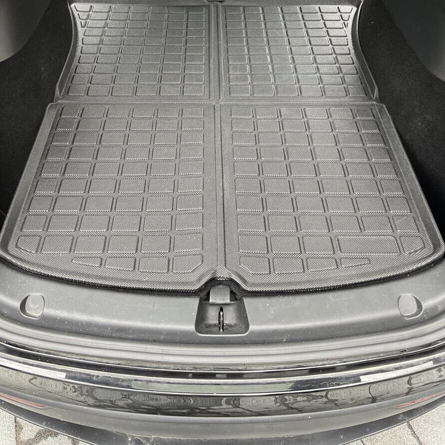 KIKIMO Tesla Model Y Trunk Mat Cargo Mat Tesla Model Y Accessories 2020-2023