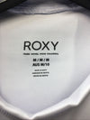 Roxy Girl long Sleeve Shirt Swim Shirt Girls Size M Long Sleeve Swimwear White