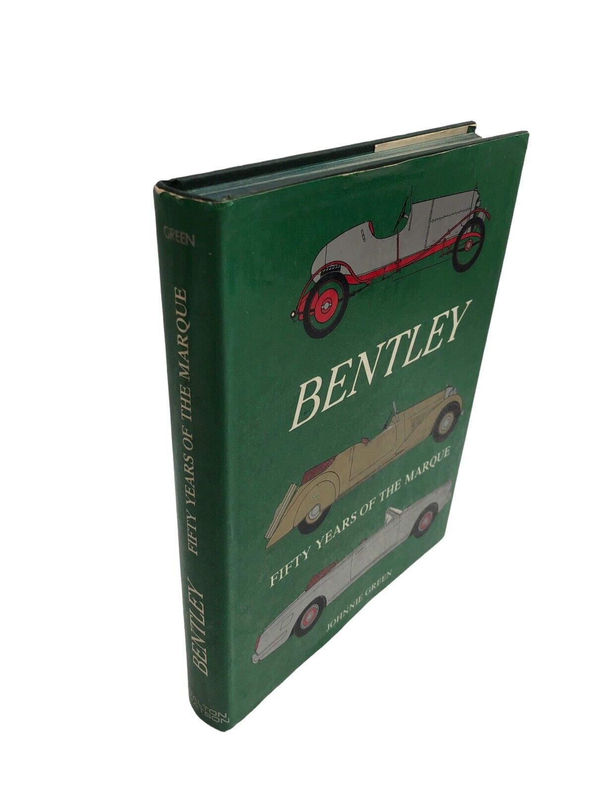 Bentley Fifty Years Of The Marque Book Green Hardcover 1st edi by Johnnie Green