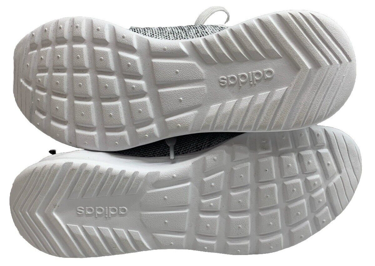 Adidas Cloudfoam Running Shoes HWI 28Y001 Women's Size 6.5 White Grey Black Lace