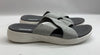 Skechers Womens On-The-Go 600 Glistening Gray Sandals Size 9 (5207801) Open Toe