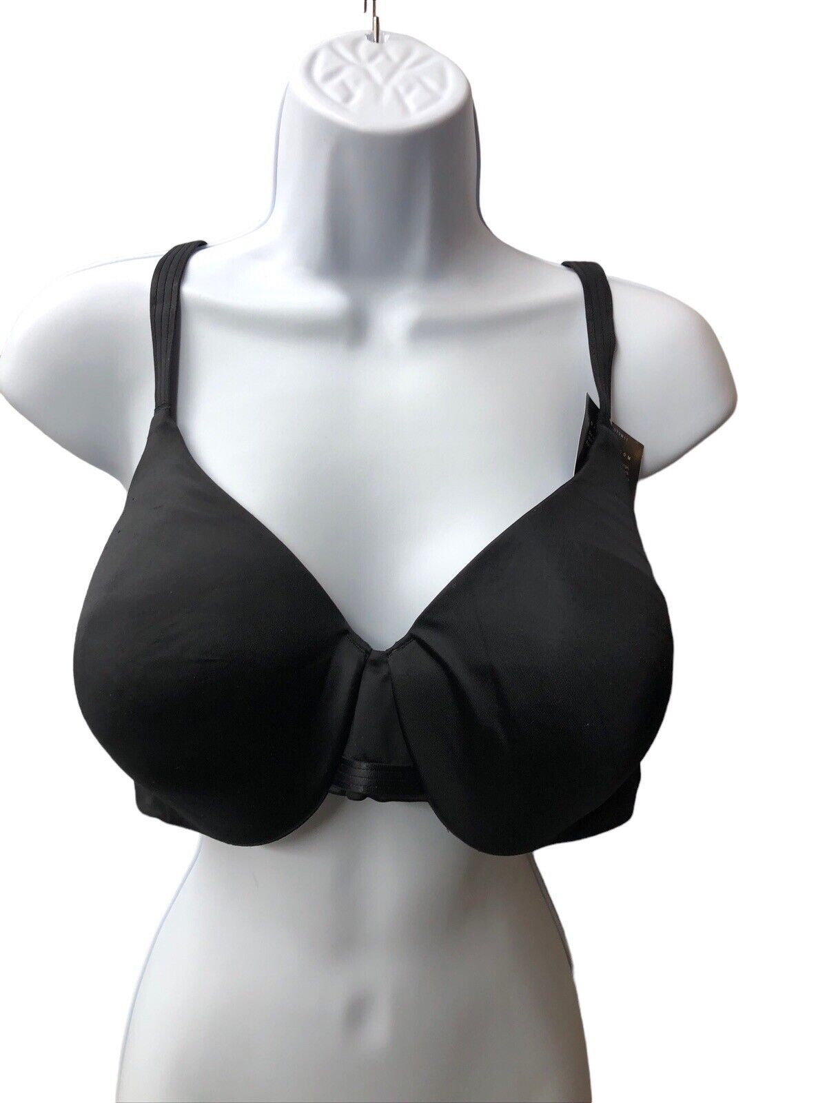 Bali 3W11 One Smooth U Smoothing & Concealing Underwire T-shirt Bra DF3W11 Black