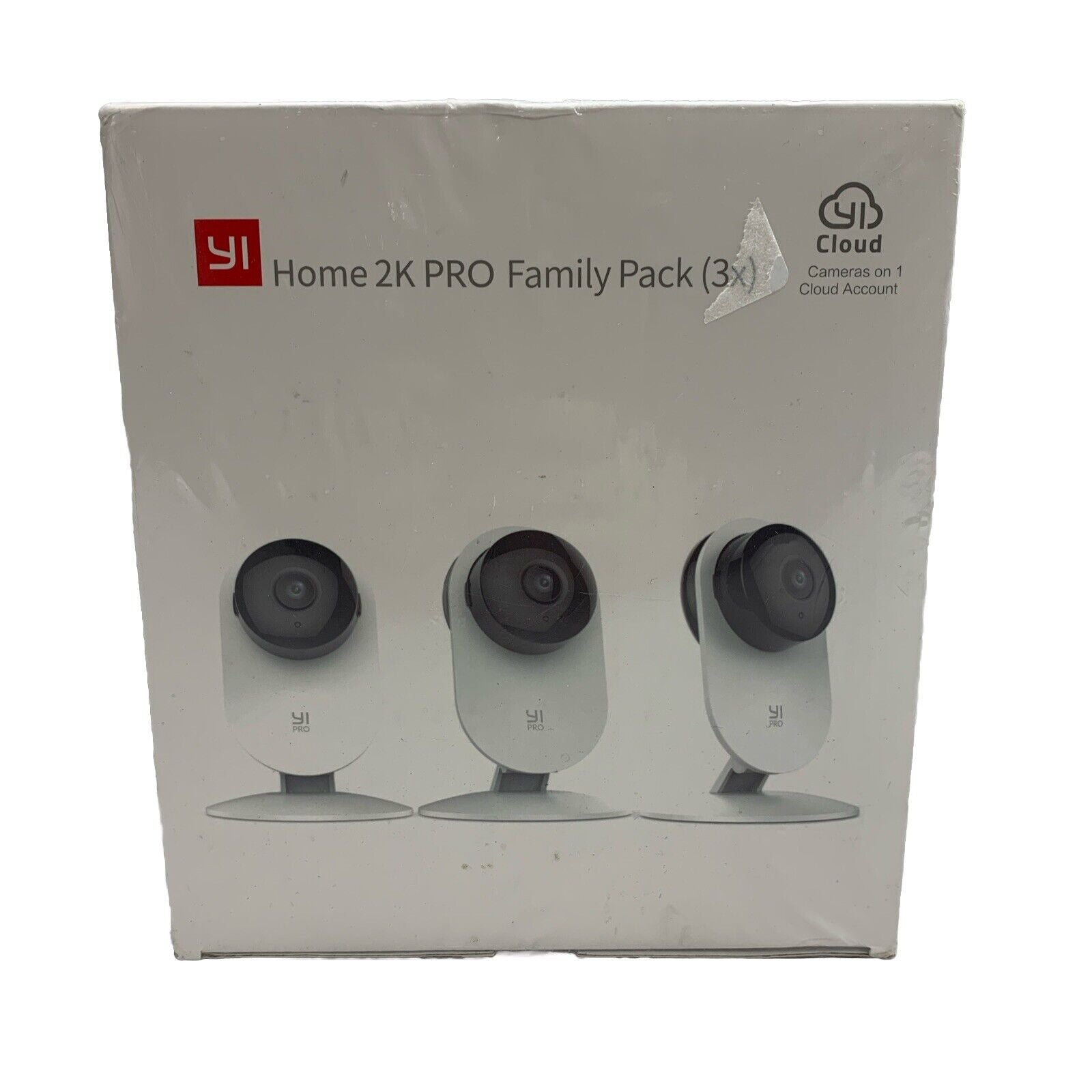 YI Pro 2K 3PC Home Security Camera, 2.4G Wired Indoor Cameras for Home Security