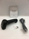 World Class Essentials Wireless Bluetooth Bar Code Scanner, 1D 2D QR Code Black