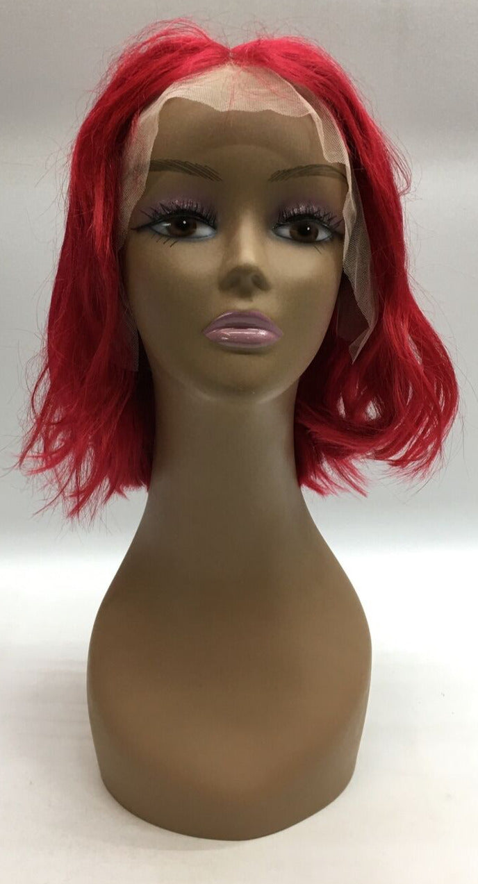 Rosebony Short Straight Bob Wig Synthetic Red for Women Fashion One  Size Wig