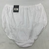 Bali Women's Full Cut Fit Stretch Cotton Brief 2324 Size 3XL White Full Coverage