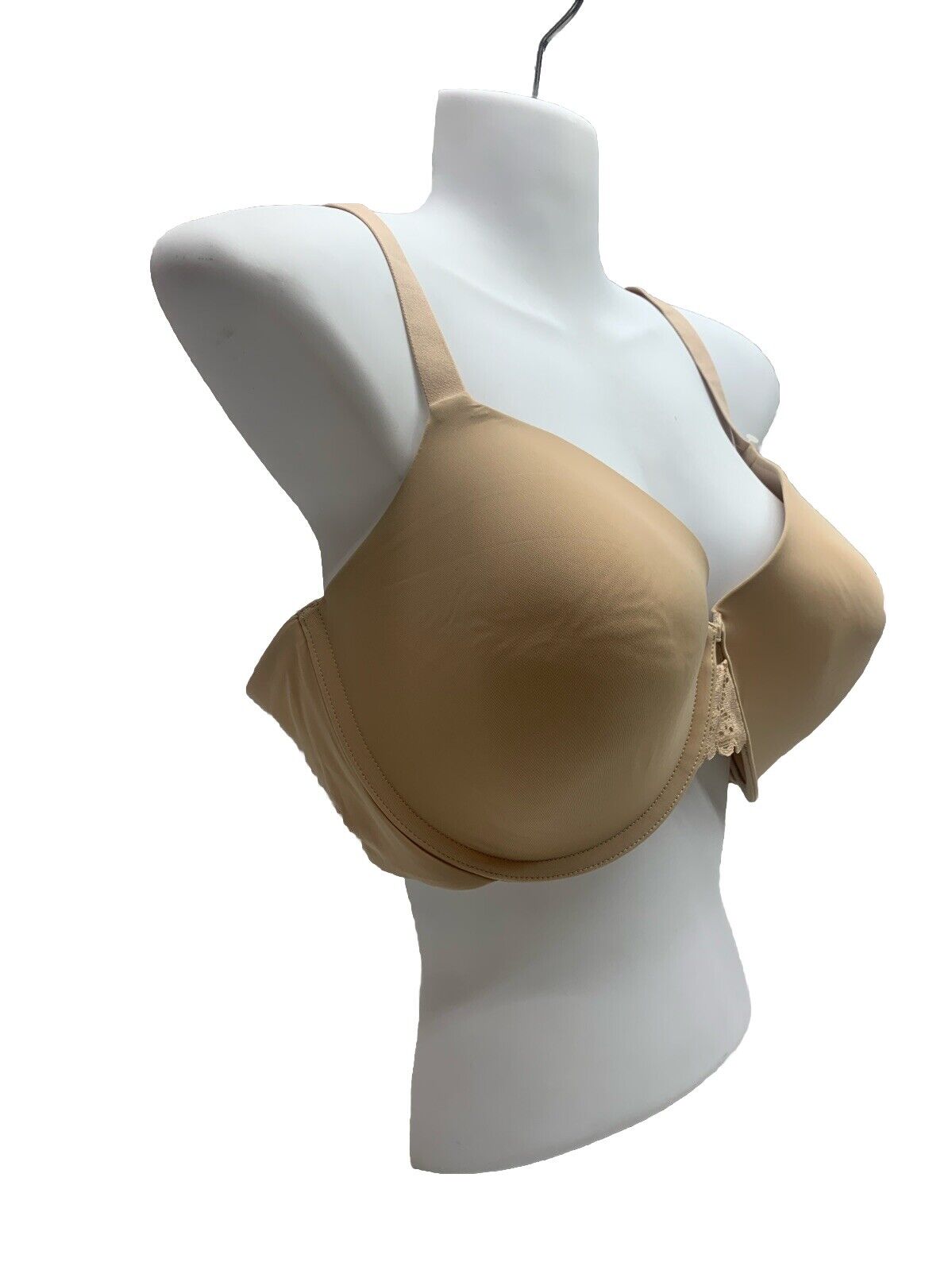 Maidenform One Fab Fit Full Coverage Racerback Underwired Bra 38D Beige DM7549