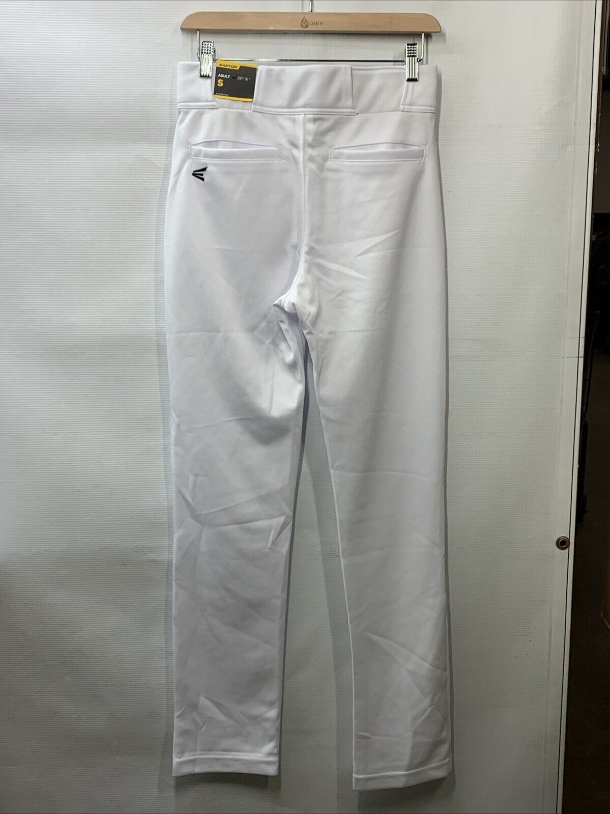 Easton Rival Open Bottom Long Pant White Baseball Softball Knickers Size S 23-31