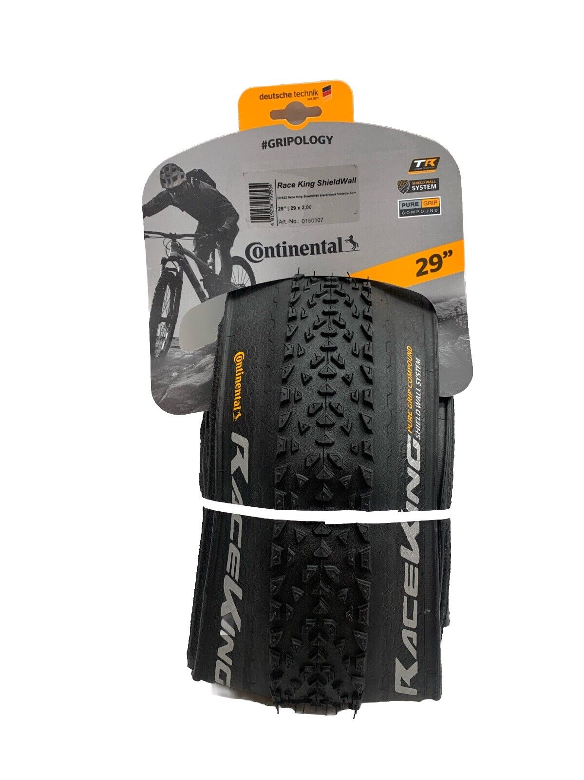 Continental Race King Mountain Bike Tire - Tubeless, Folding, Black, PureGrip