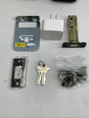 TEEHO TD002C Digital Keyless Entry Door Lock with Keypad - With Doorbell Black