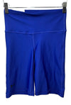 Under Armour Women's Heatgear Bike Shorts Size XS Blue Compression High Rise