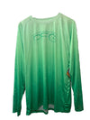 Columbia Men's Terminal Tackle PFG Super Fade Long Sleeve Shirt Size XL Green