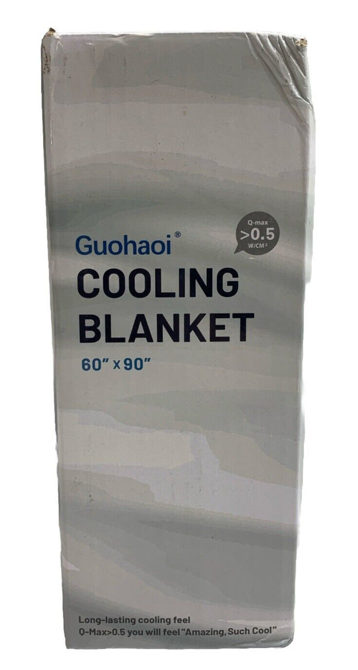 Cooling Throw Blanket for Hot Sleepers Arc-Chill Q-Max 0.5 Cool Fiber Oeko Grey