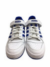 Adidas Men's Forum Low Shoes Sneakers FY7756 Leather Shoes White Blue Size 10.5