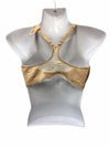 Maidenform 7112 One Fab Fit Extra Coverage Lace T-Back Tshir Bra Size 32DD Beige