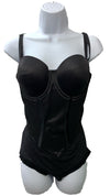 Maidenform Body Shaper Black Built In Bra Underwired Shapewear 1256 Size 38C