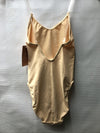 Capezio Camisole Leotard with Clear Straps Women's 63356-Z Scoop Front S Nude