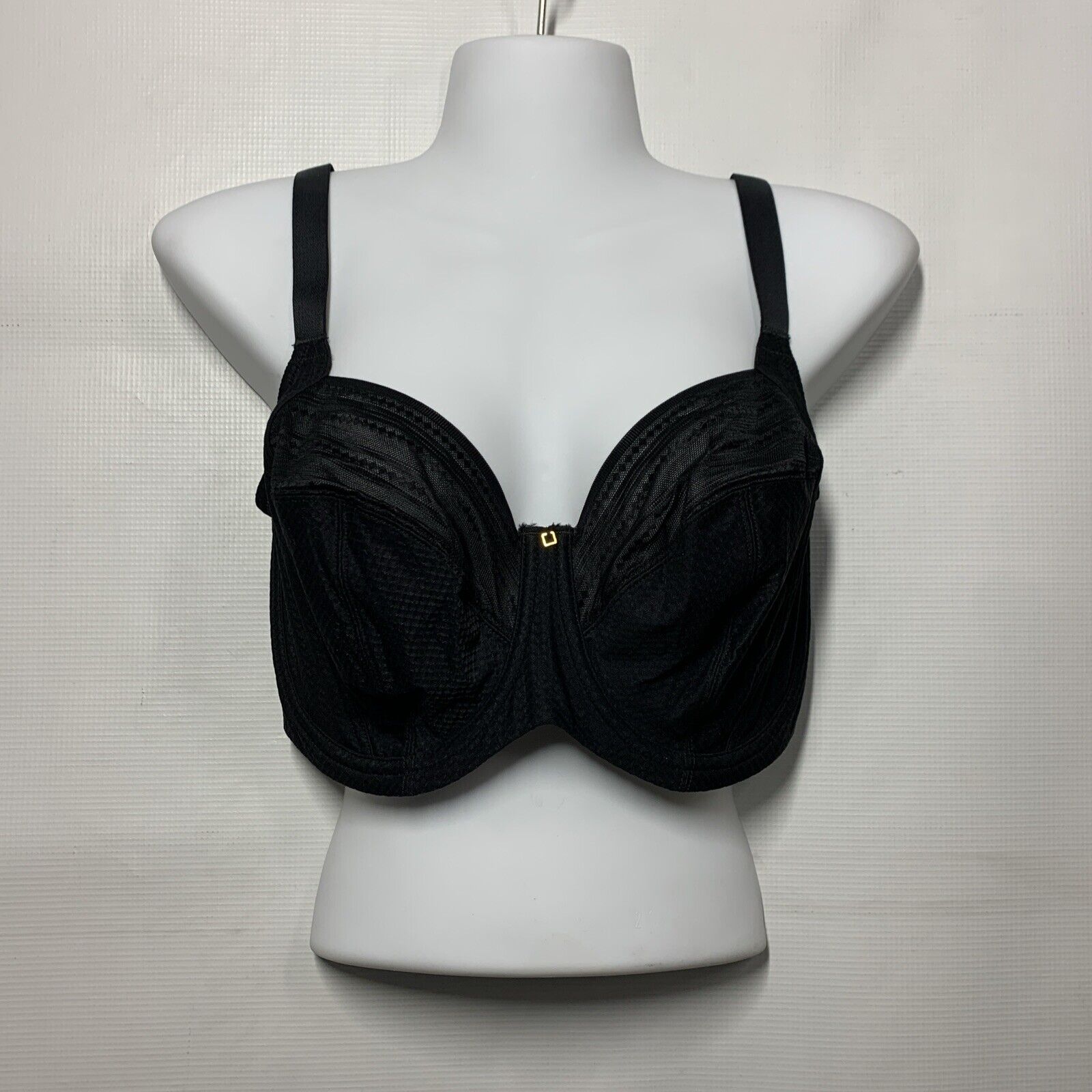 Panache Serene Full Cup Bra  Underwired Non-Padded Supportive Lingerie 32GG BLK