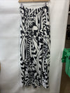 KOH KOH Womens Print Long Flowy Modest High Waist Maxi Skirt NT325-C001 Size L