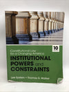 Constitutional Law for a Changing America: Institutional Powers 10th Edition