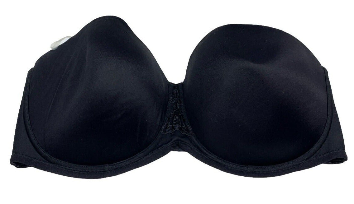 Vanity Fair Women's Beauty Back Smoothing Strapless Bra 4-Way Stretch Size 40DDD