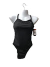 TYR Women's Black Solid Diamondfit-A One Piece Swimsuit Swimwear Size 34 DDUS7A