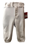 Rawlings PRO 150 Series Game/Practice Baseball Pant Youth Size M White 071RW016