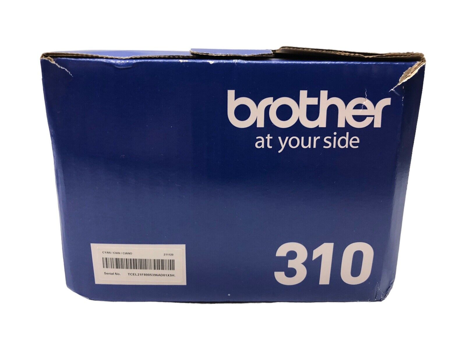 Brother 310 TN310C Cyan Standard Yield Color Toner Cartridge 1500 Page Yield