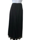 Alex Evenings Womens Wide Leg Chiffon Dress Pant Size Large Black Tulip 8332933