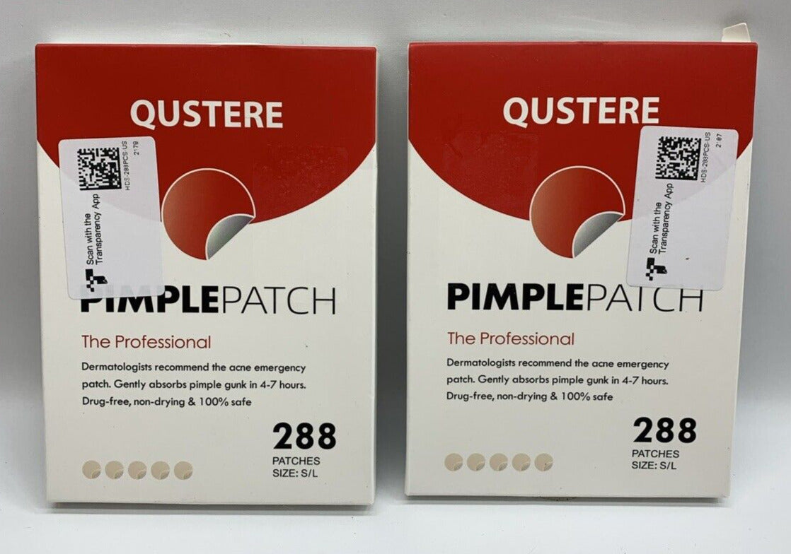 Pimple Patches for Face, Hydrocolloid Acne Patches, Cute Round Shape - 2 Pack