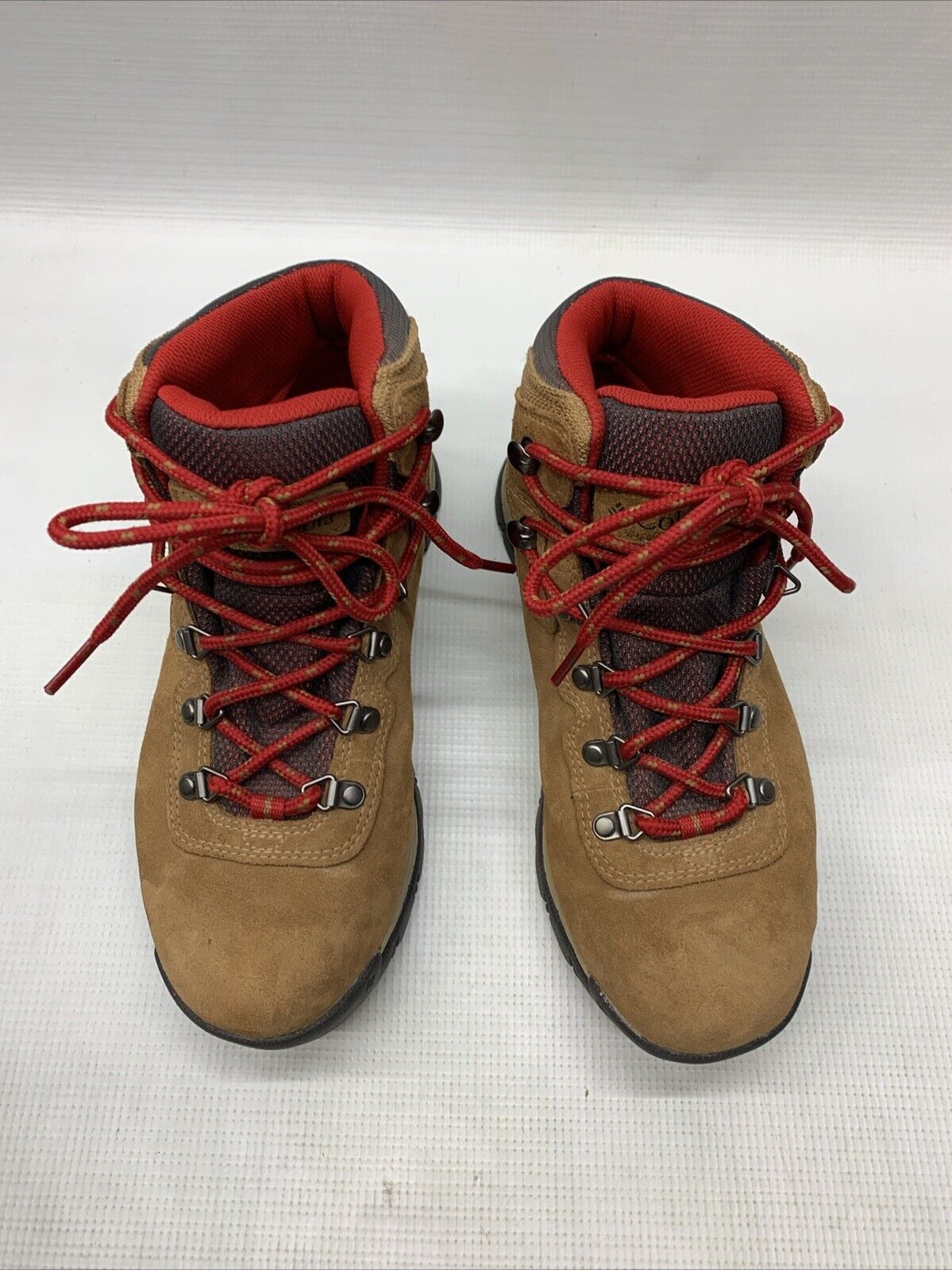 Columbia Hiking Boots Women's 8 Newton Ridge Plus Waterproof AMPED Brown Lace-up