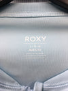 Roxy Essentials UPF 50 Long Sleeve Shirt Rashguard Bright White Zip up Size L