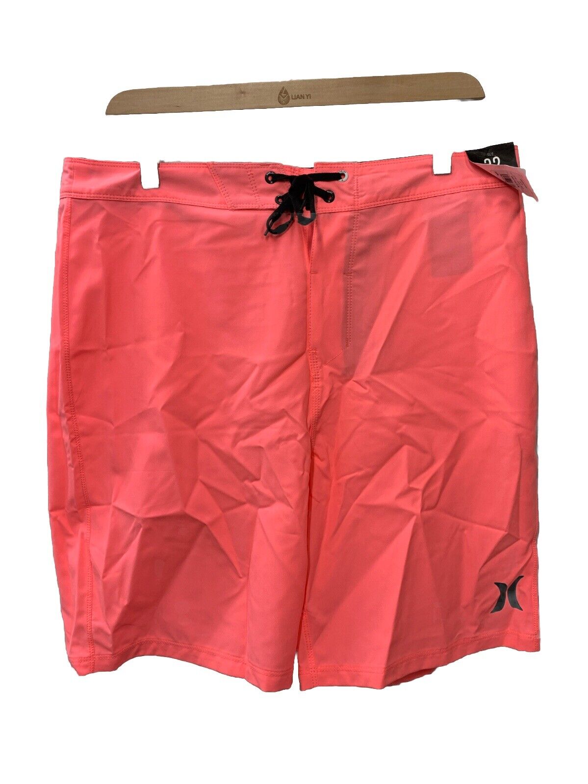 Hurley Mens Phantom One and Only Board Shorts Pink OAO Solid MBS0010260 Size 32