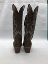 Women's Western Cowboy Boots Pull On Mid Calf Embroidered Chunky Heel Boots US 9