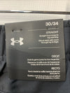 Under Armour Men's Standard Drive Long Pants Black (001)/Halo Gray Size 30/34