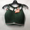 Panache Racerback Non-Wire Sports Bra 7341R Forest Green Size 34FF Racerback