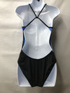 TYR Women's Solid Splices Block Cutoutfit One Piece Swimsuit CBSOL7A Size XL 36