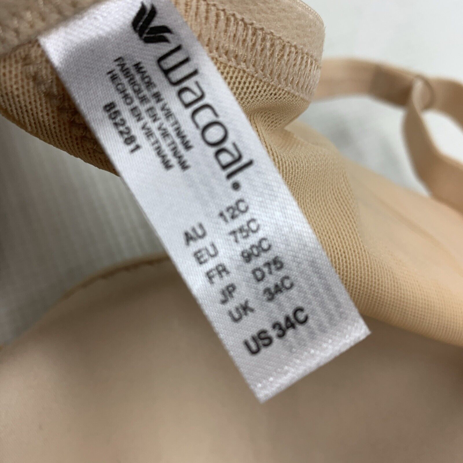 Wacoal 269660 Women Ultimate Side Smoother Wire Free T-Shirt Bra - Size 34C