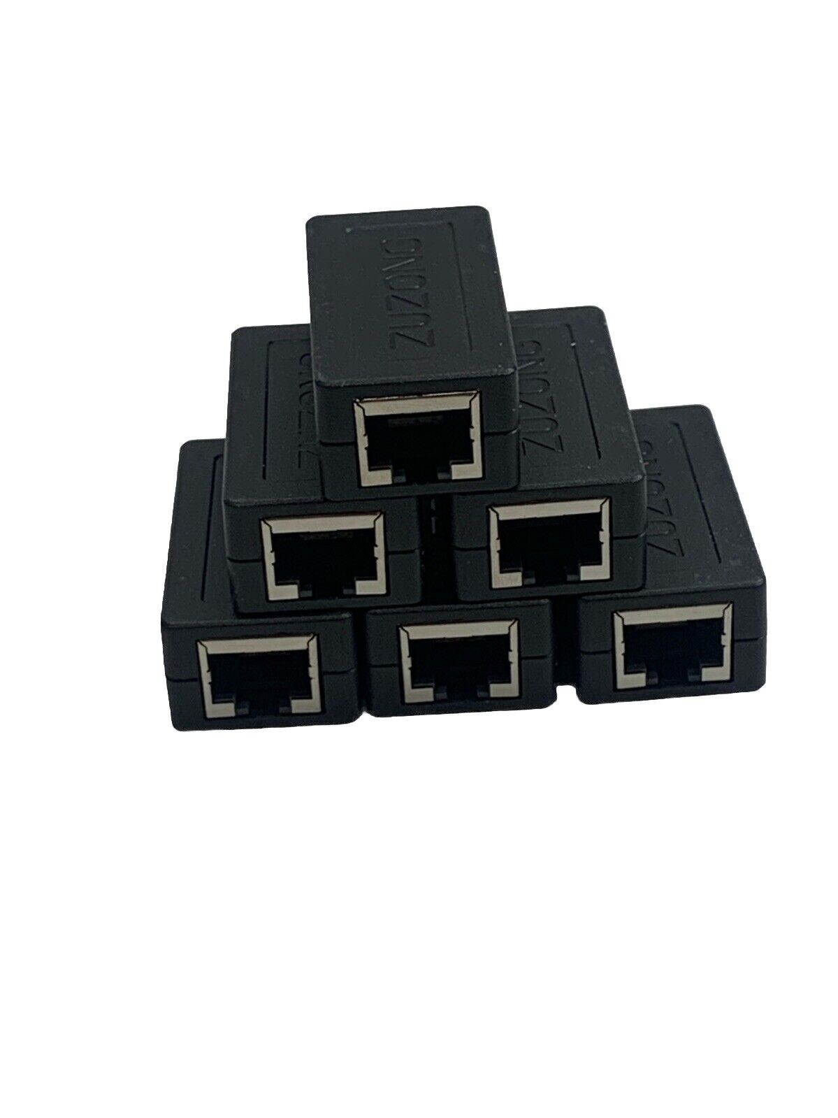 RJ45 Inline Coupler Cat7 Cat6 Cat5e Cat5 Ethernet LAN Network Cable Adapter 6pk