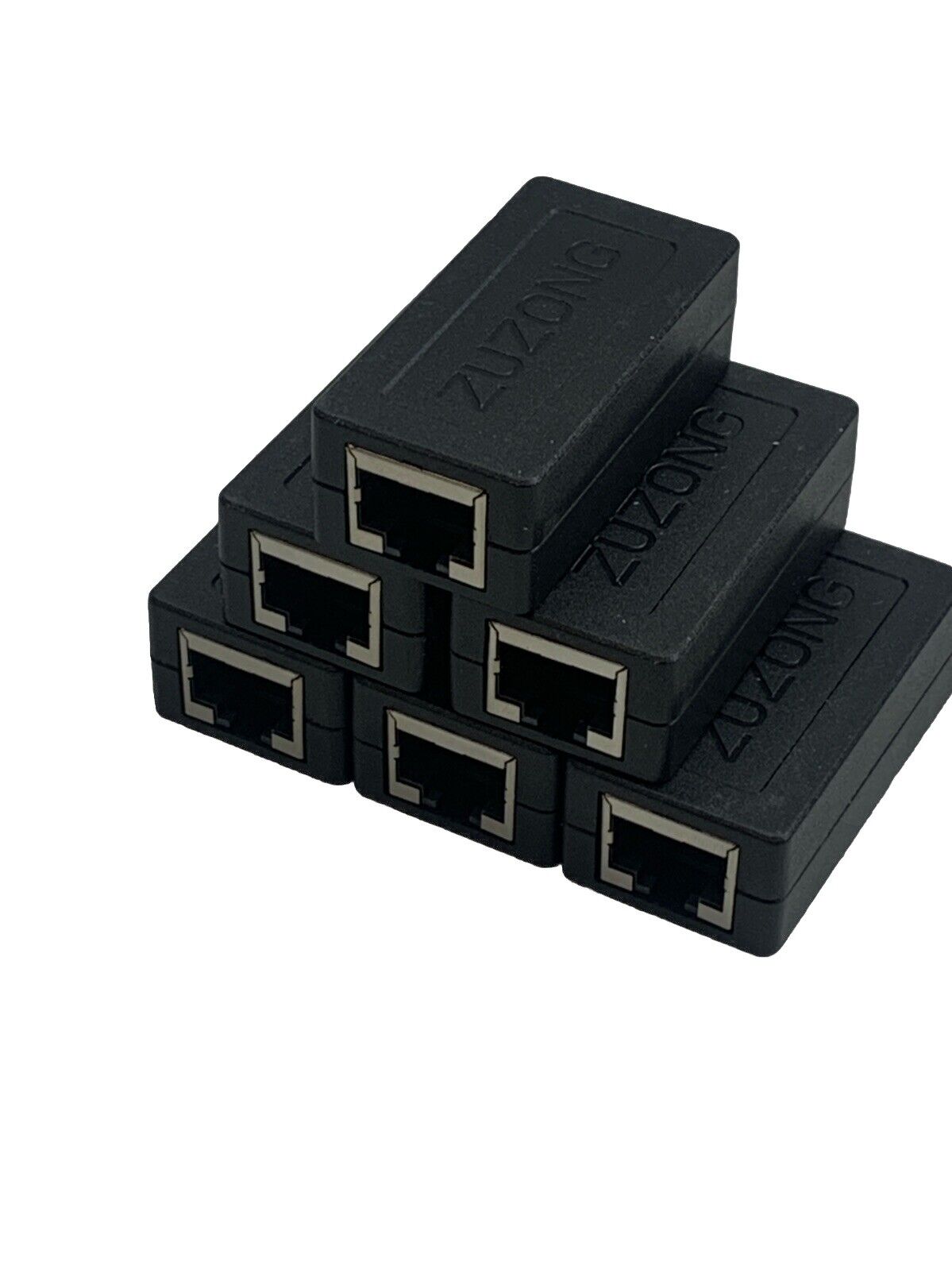 RJ45 Inline Coupler Cat7 Cat6 Cat5e Cat5 Ethernet LAN Network Cable Adapter 6pk