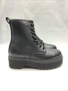 Steve Madden Bettyy1 Women's Combat Lug Boot Black Size 7 Round Toe Lace-Up