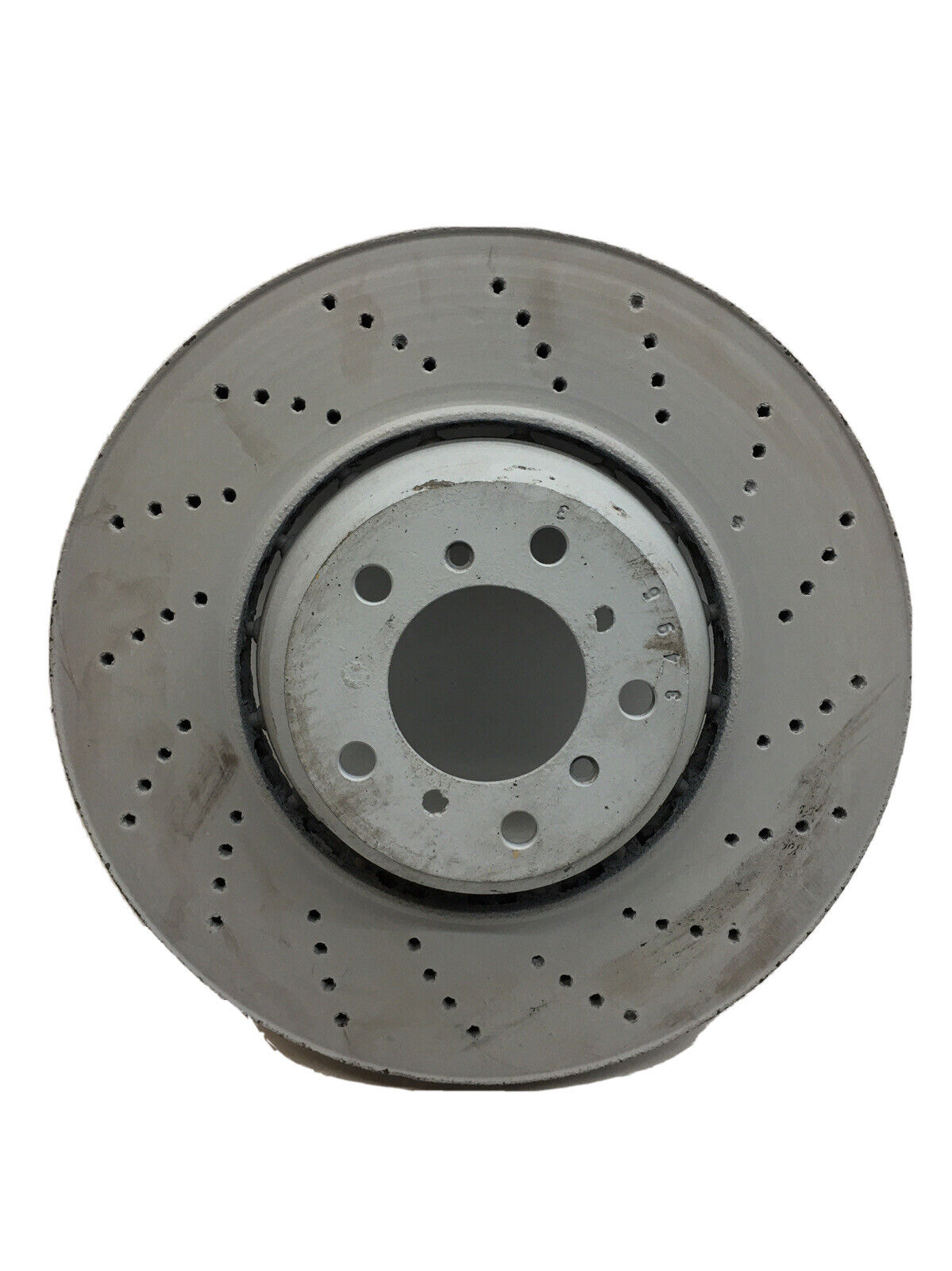 Disc Brake Rotor-Hi-carbon Alloy Geomet Coated Rotor Drilled Front Right DFC