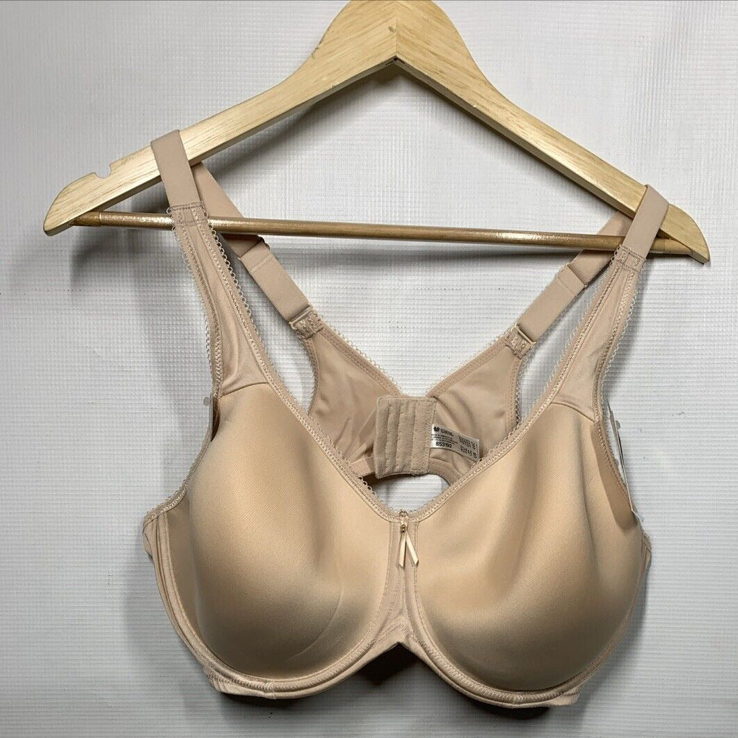 Women's 853192 Basic Beauty Spacer Underwire T-Shirt Bra Size 44C Solid Beige