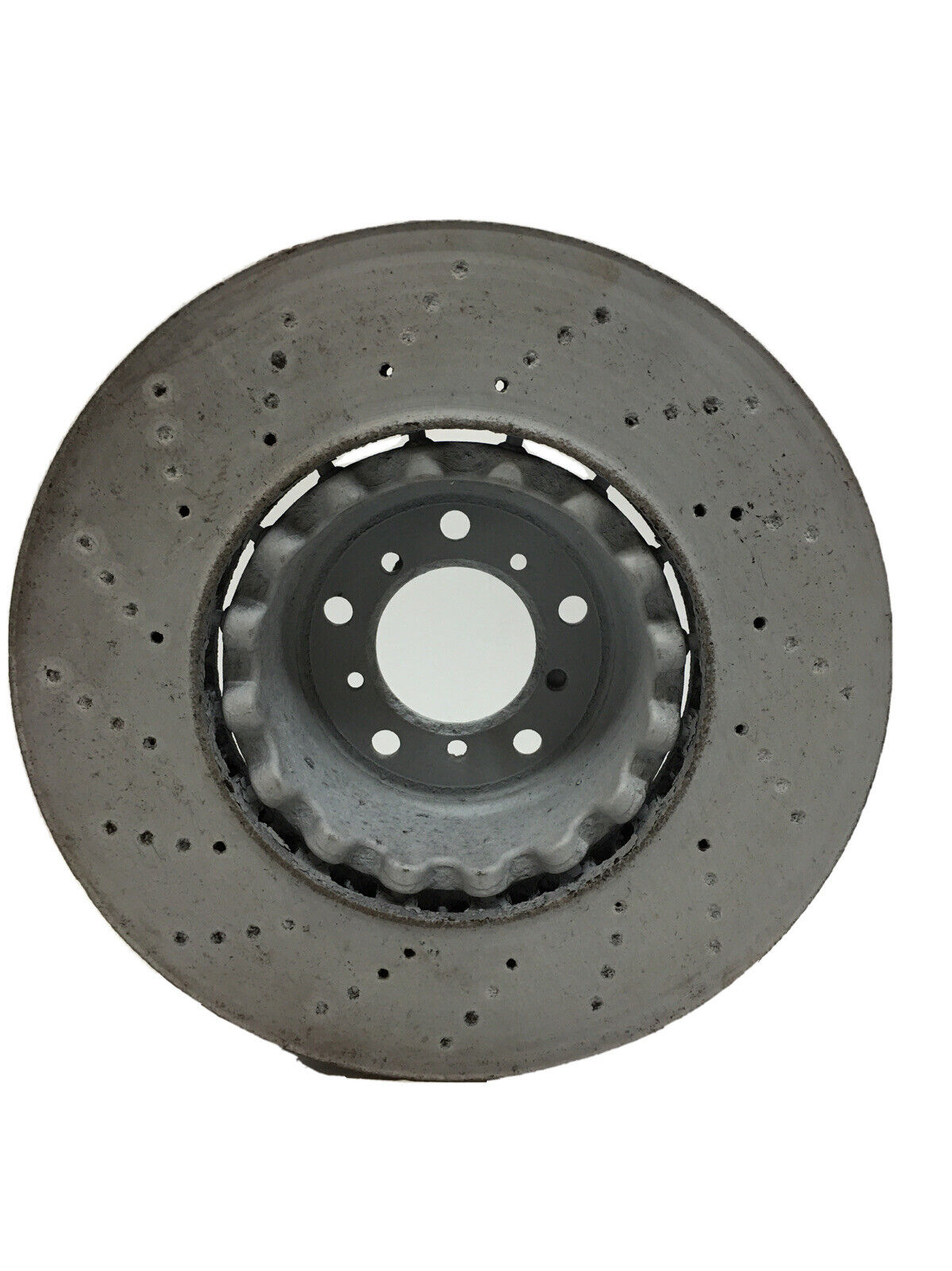 Disc Brake Rotor-Hi-carbon Alloy Geomet Coated Rotor Drilled Front Right DFC