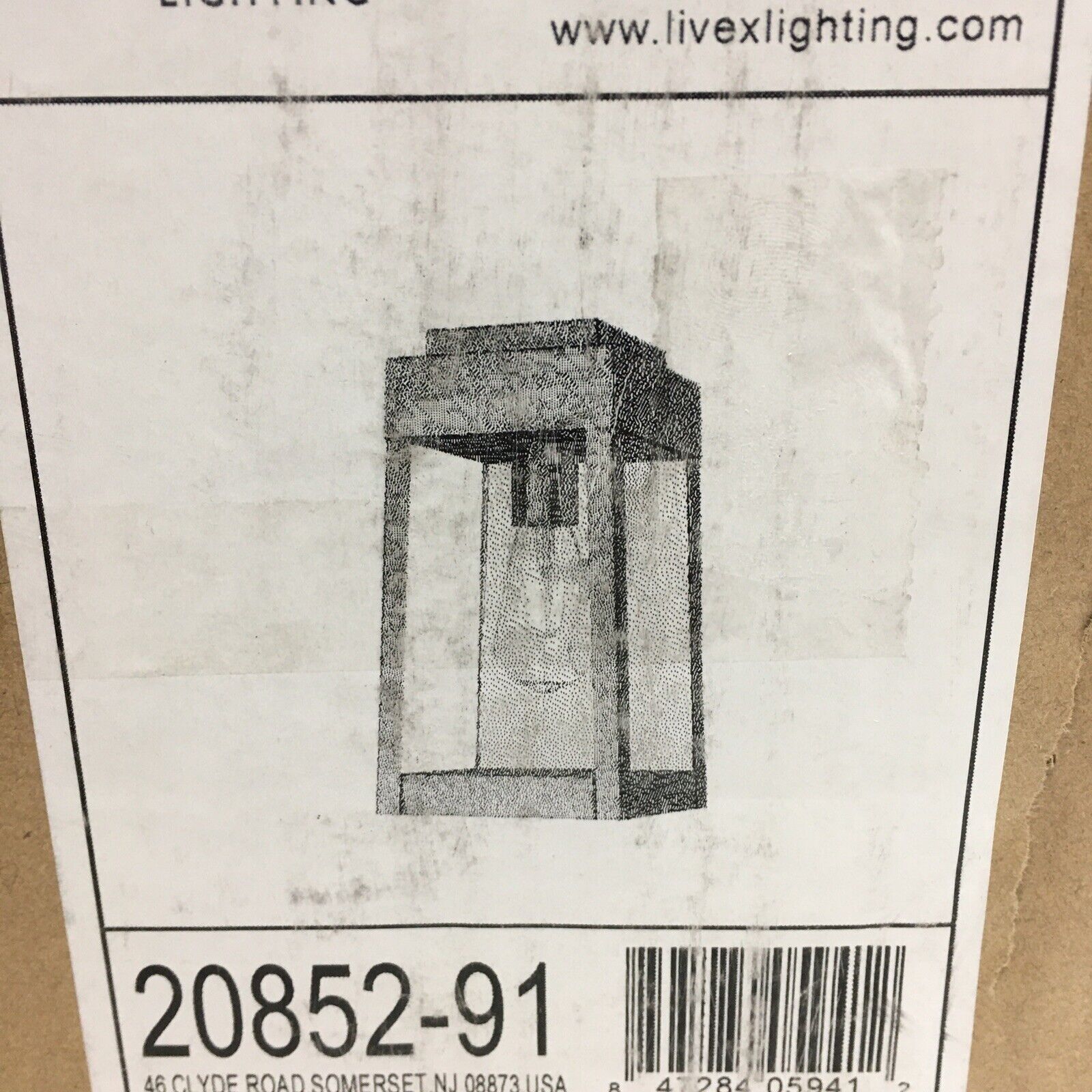 Livex Lighting 20852-91 Nickel Oslo Single Light 12