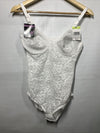 Bali Women's 8L10 Lace 'N Smooth Shaping Body Briefer White Size 38B Body Shaper